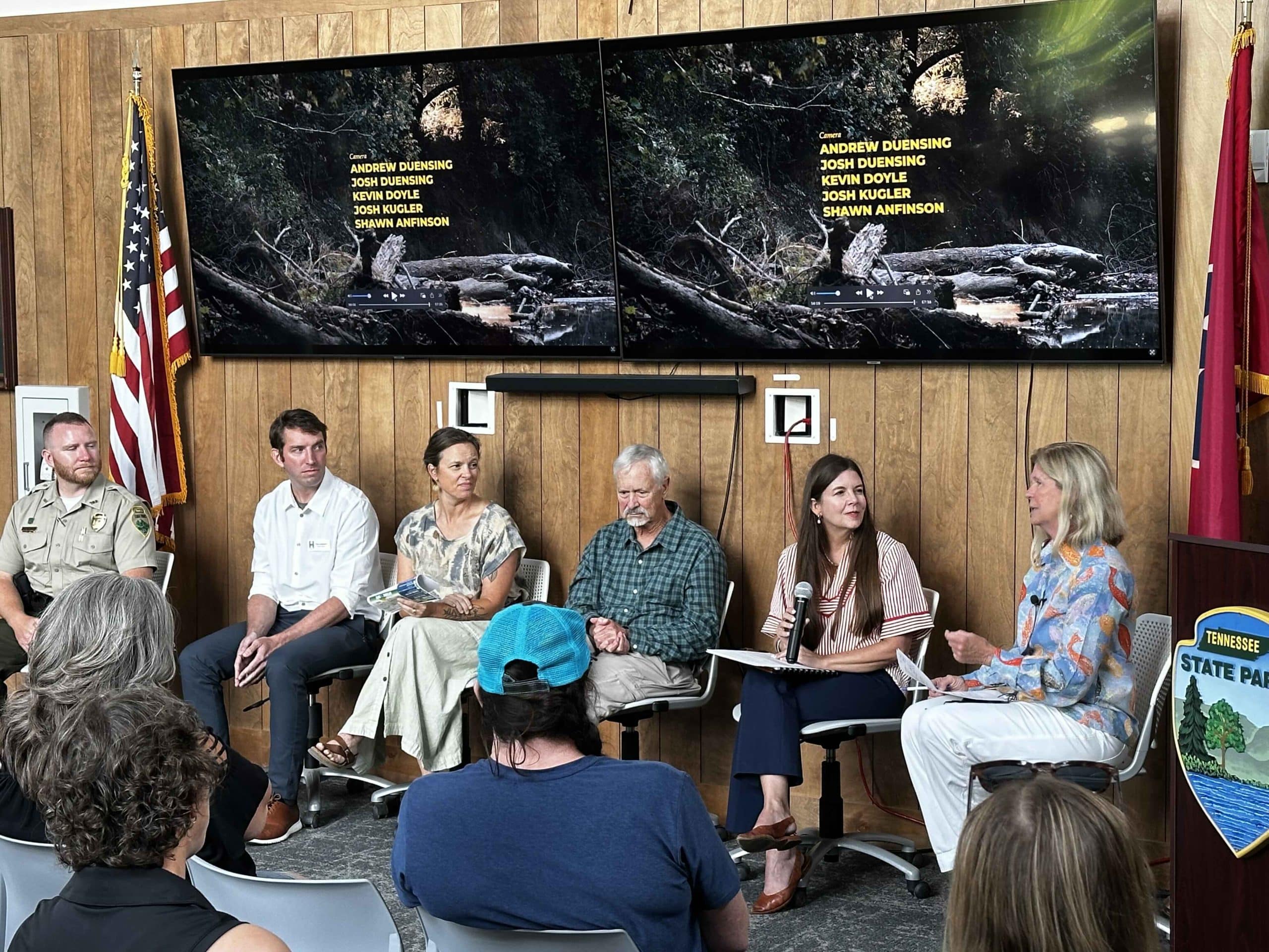 Panel at Henry Horton State Park screening