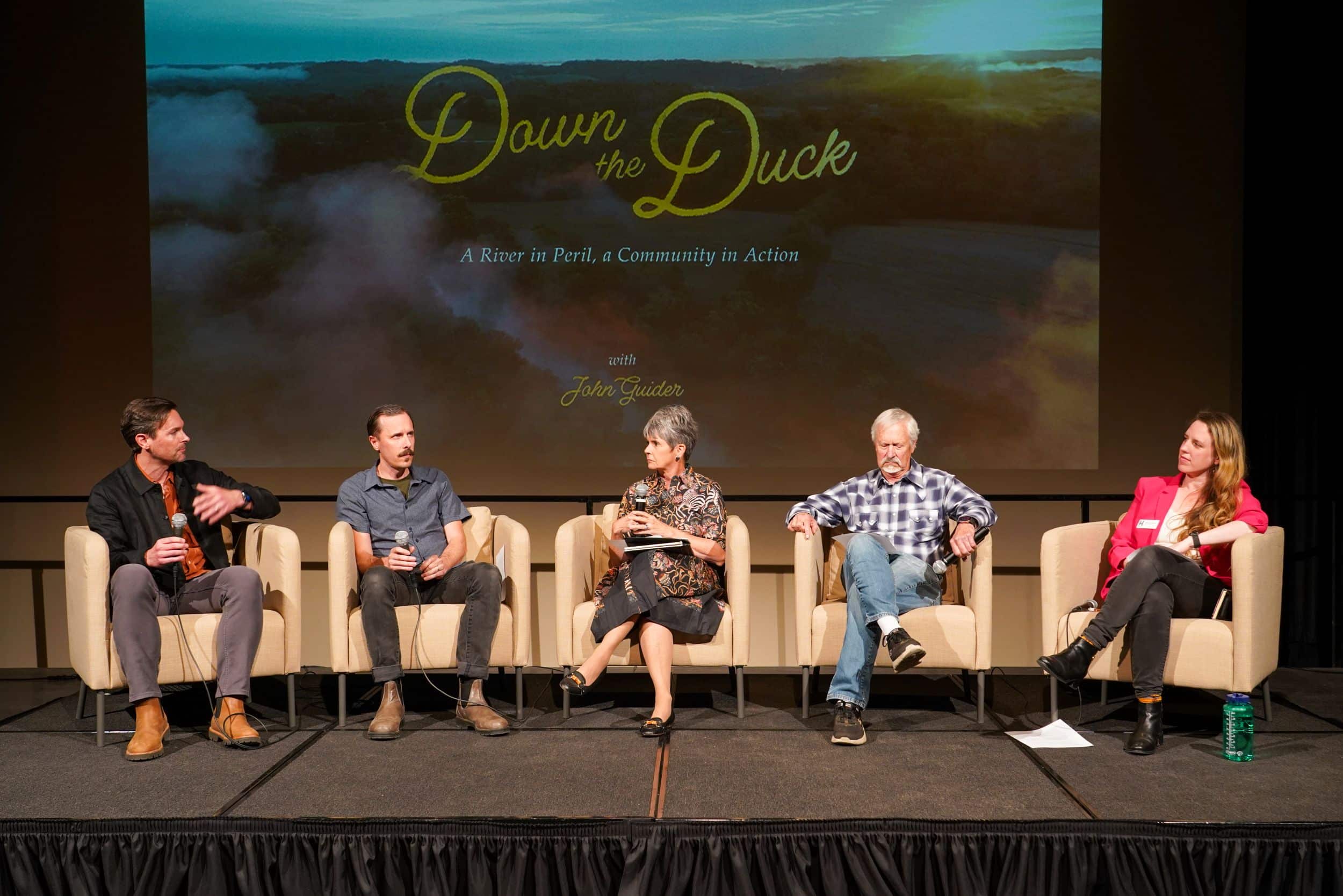 Panel discussion following a Down the Duck screening